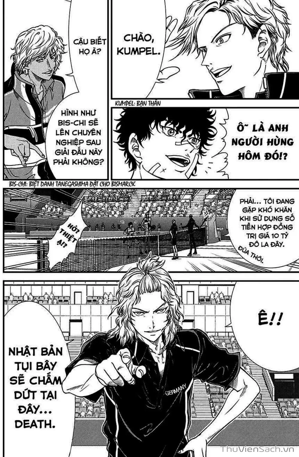 Truyện Tranh Hoàng Tử Tennis - Prince Of Tennis trang 3