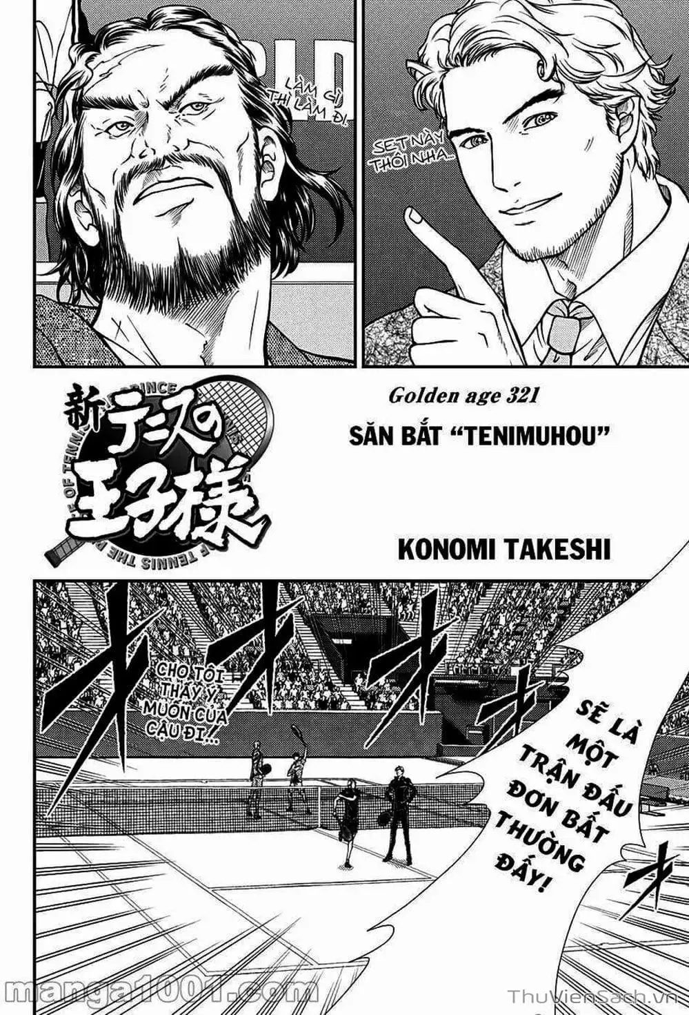 Truyện Tranh Hoàng Tử Tennis - Prince Of Tennis trang 3