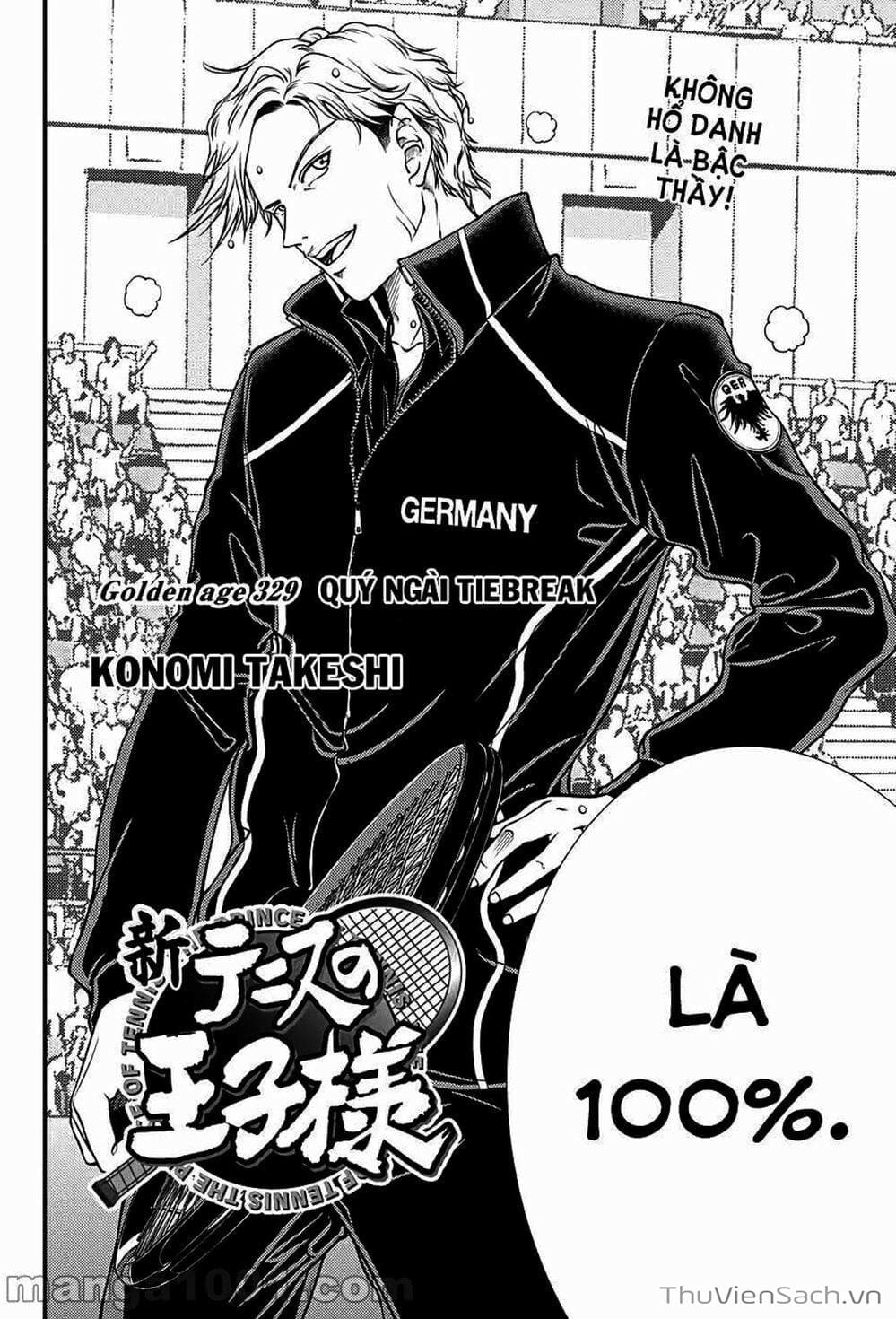 Truyện Tranh Hoàng Tử Tennis - Prince Of Tennis trang 3