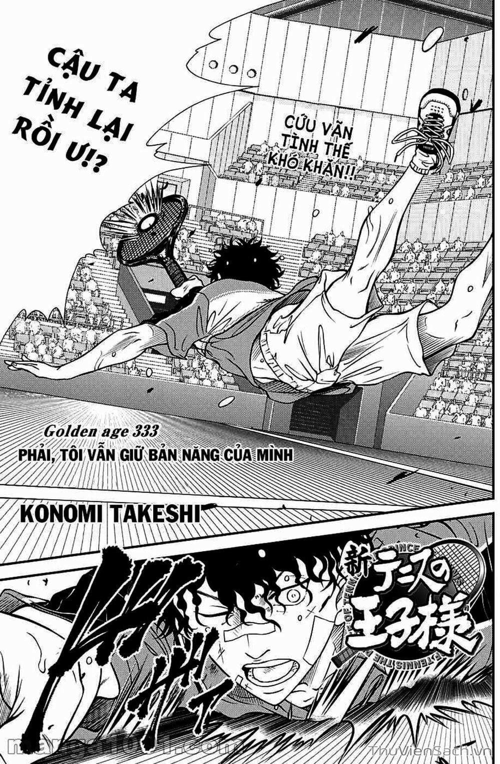 Truyện Tranh Hoàng Tử Tennis - Prince Of Tennis trang 3