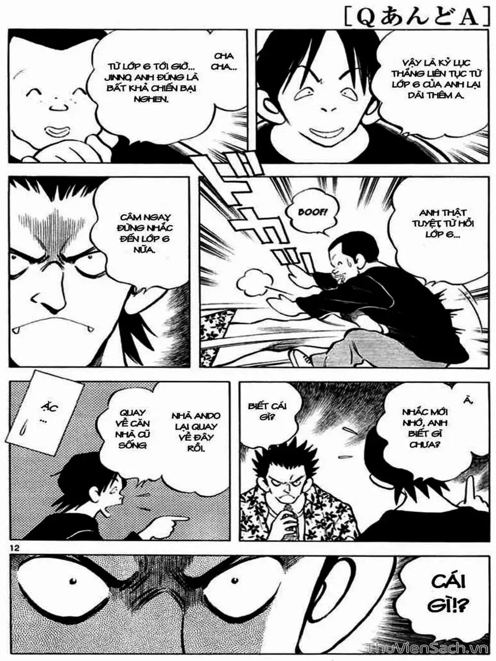 Truyện Tranh Q Và A - Q And A trang 7
