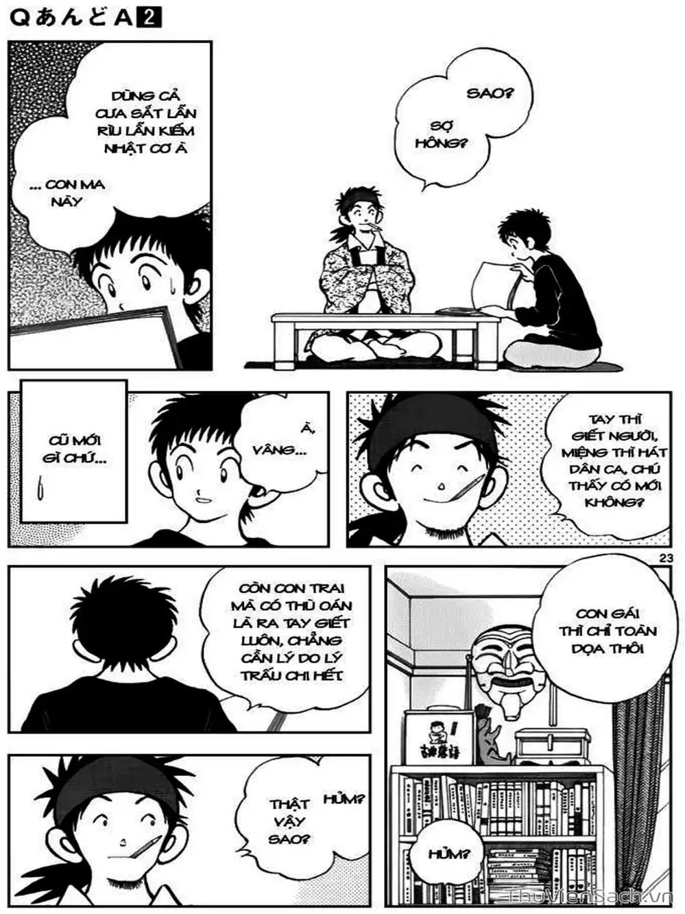 Truyện Tranh Q Và A - Q And A trang 7