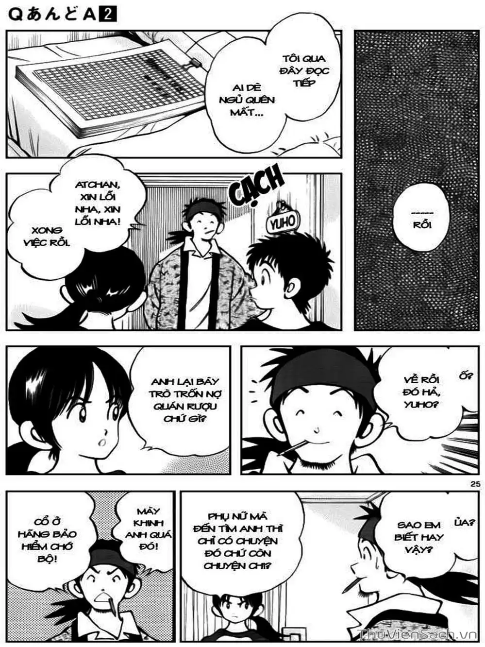 Truyện Tranh Q Và A - Q And A trang 7
