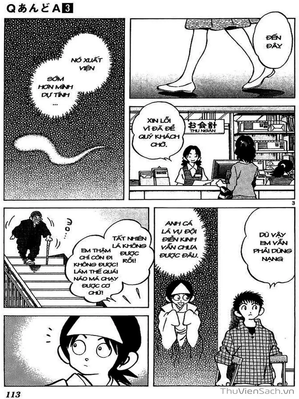 Truyện Tranh Q Và A - Q And A trang 7