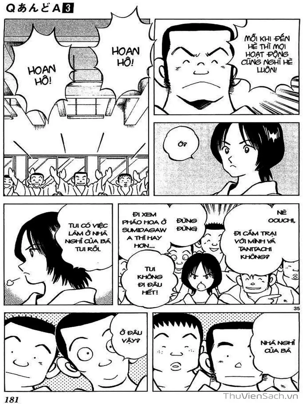 Truyện Tranh Q Và A - Q And A trang 7