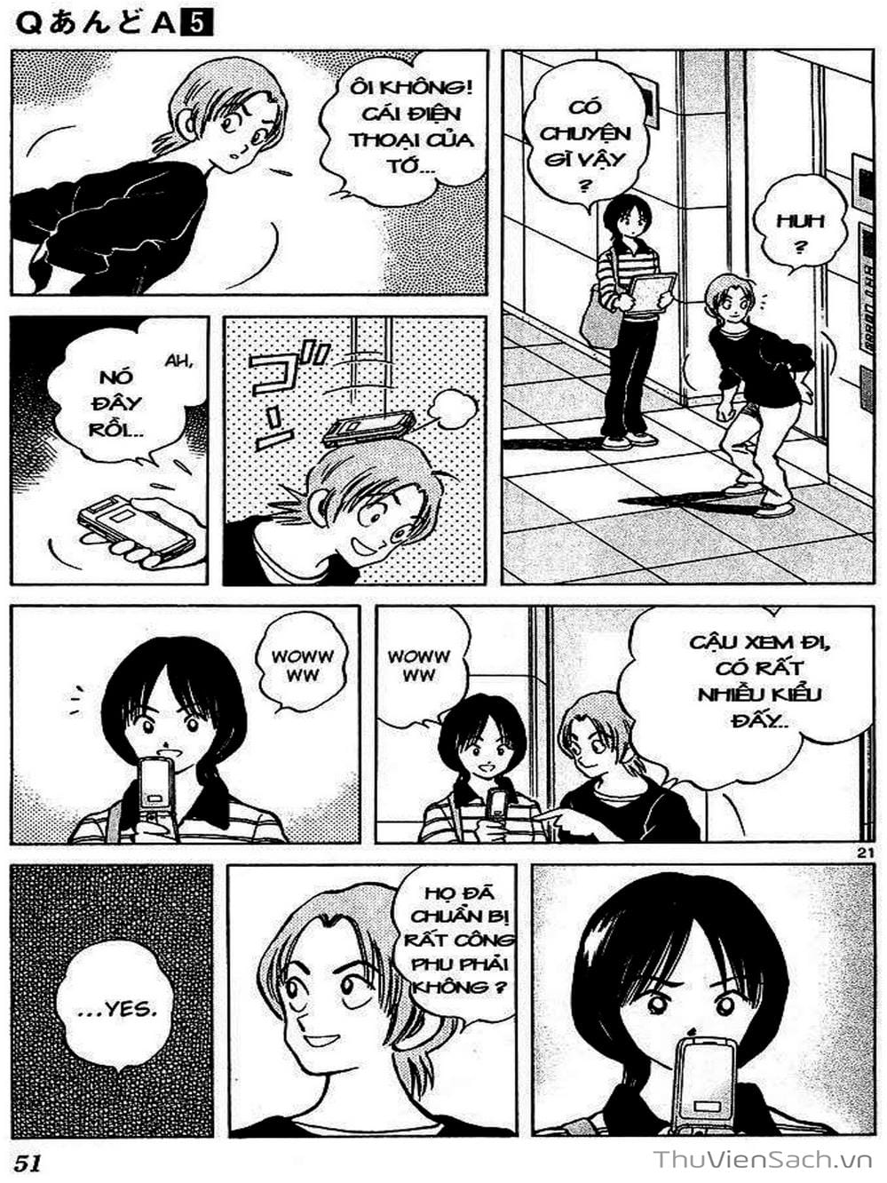 Truyện Tranh Q Và A - Q And A trang 7