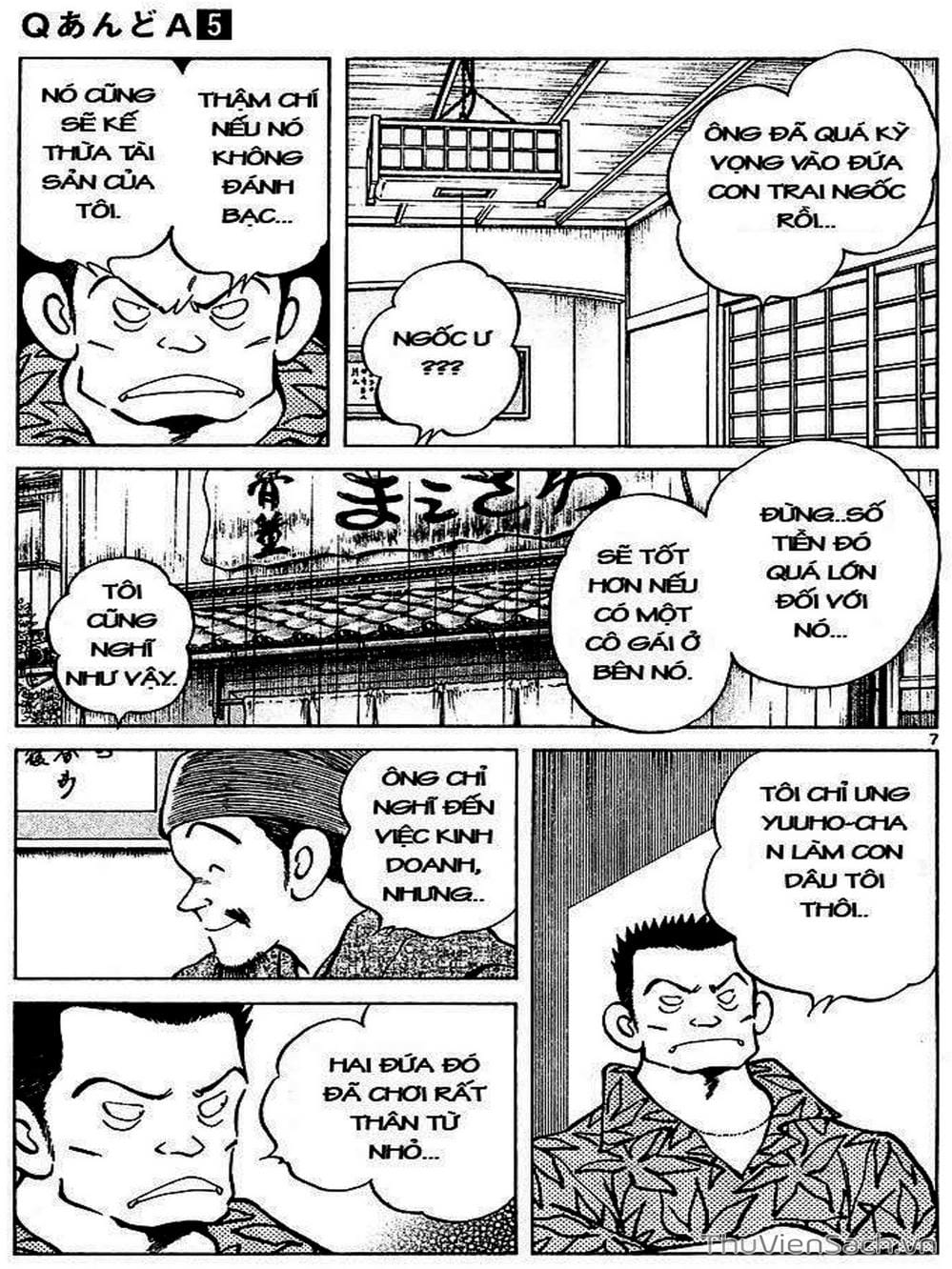 Truyện Tranh Q Và A - Q And A trang 7