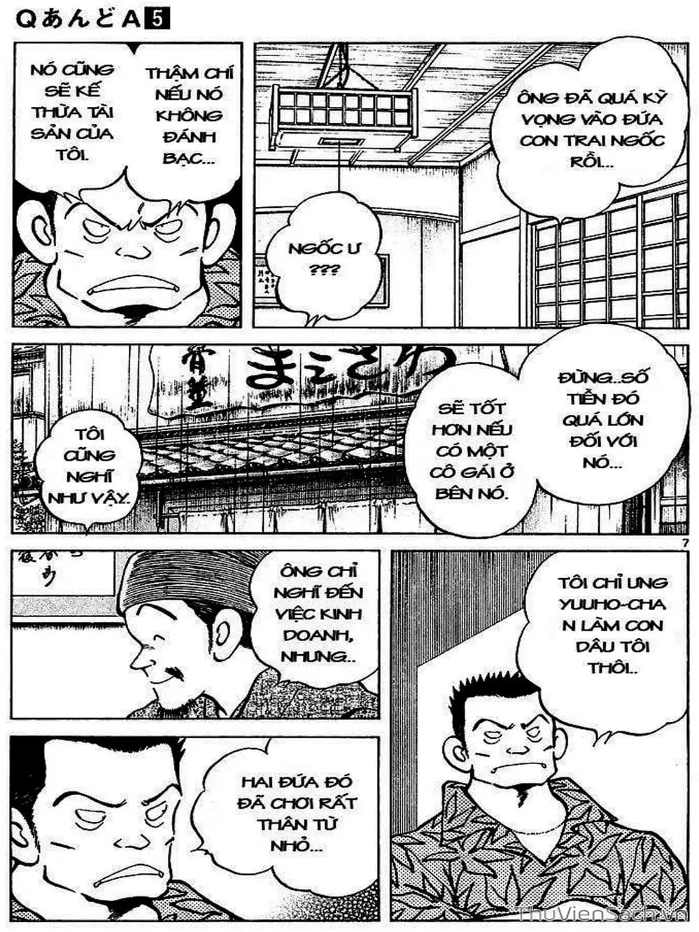 Truyện Tranh Q Và A - Q And A trang 7