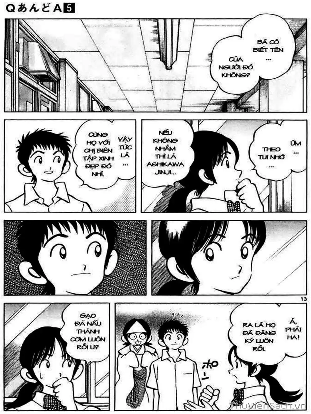 Truyện Tranh Q Và A - Q And A trang 7