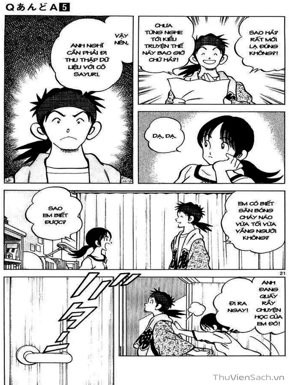 Truyện Tranh Q Và A - Q And A trang 7