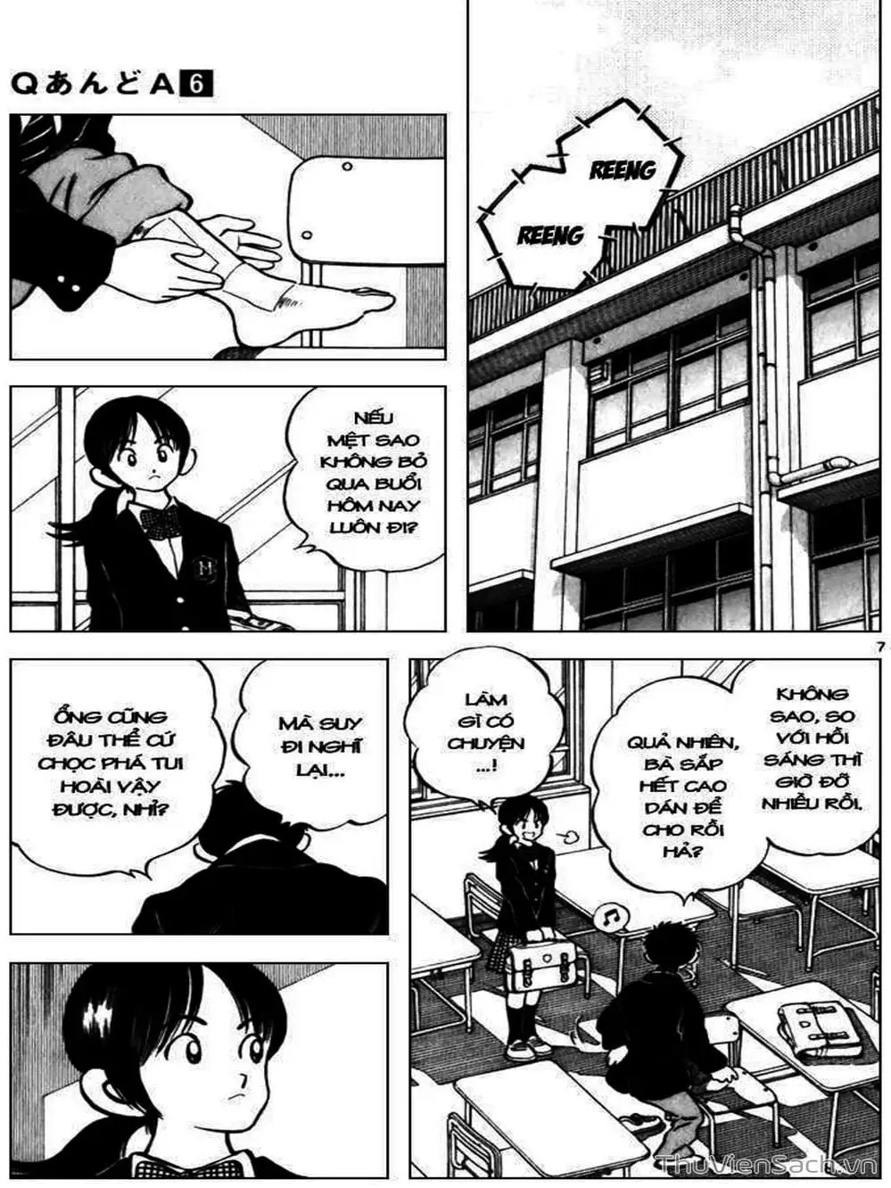 Truyện Tranh Q Và A - Q And A trang 7
