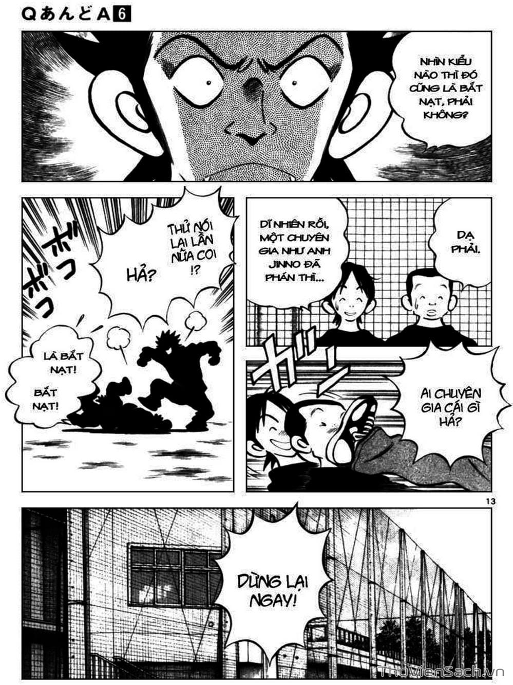 Truyện Tranh Q Và A - Q And A trang 7