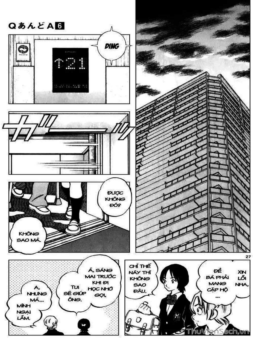Truyện Tranh Q Và A - Q And A trang 7