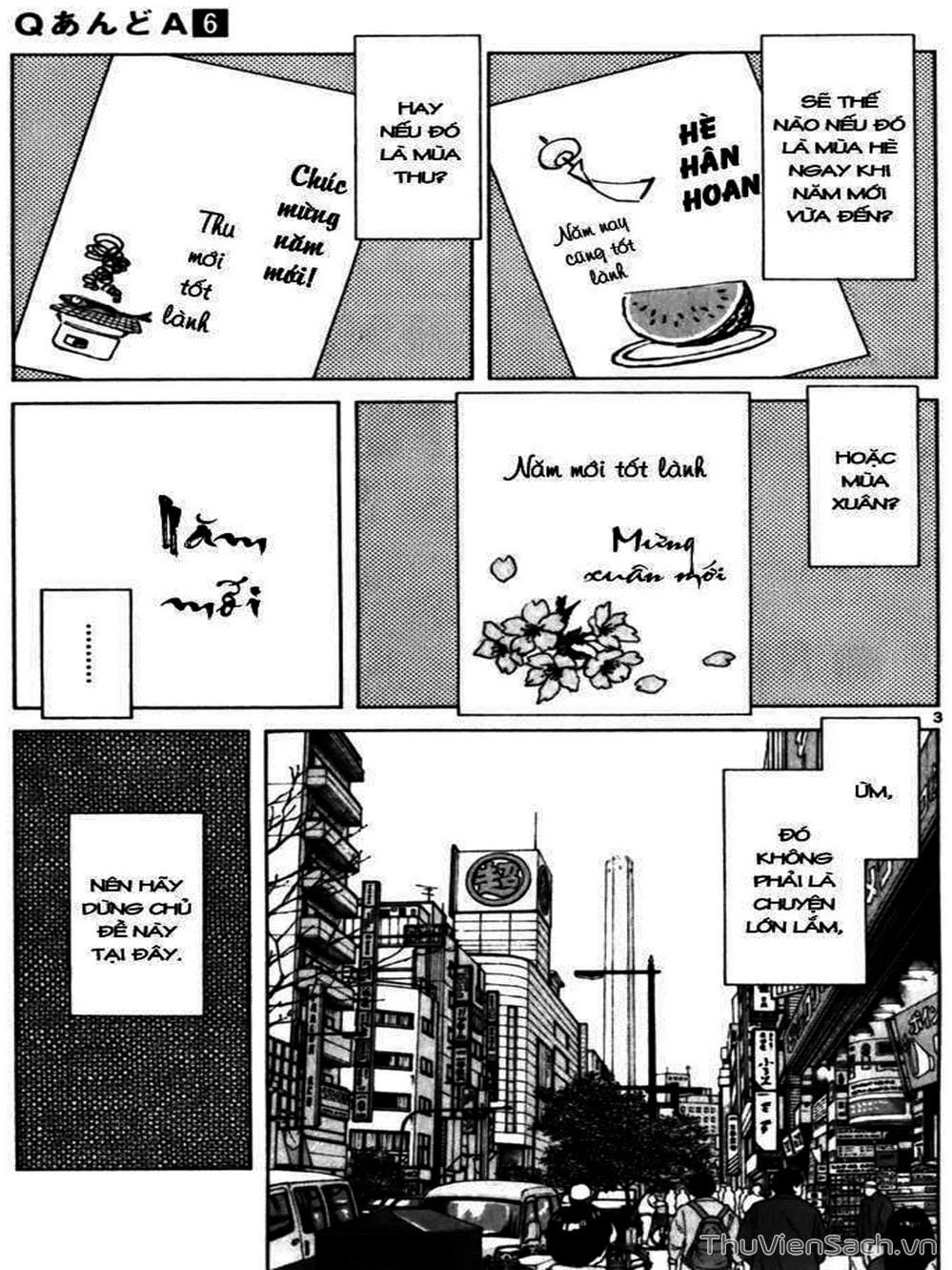 Truyện Tranh Q Và A - Q And A trang 7