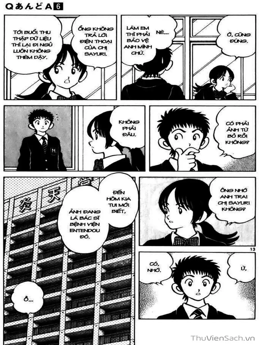 Truyện Tranh Q Và A - Q And A trang 7