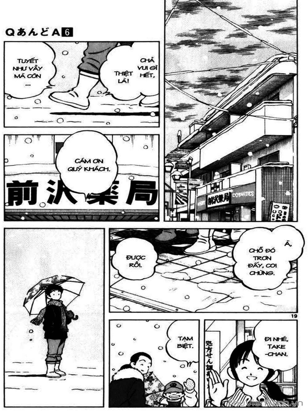 Truyện Tranh Q Và A - Q And A trang 7