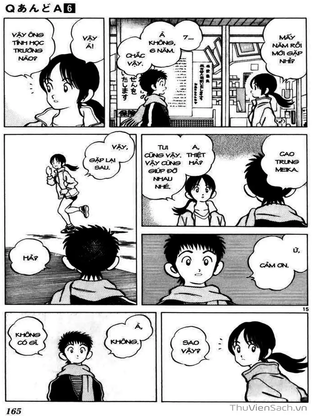 Truyện Tranh Q Và A - Q And A trang 7
