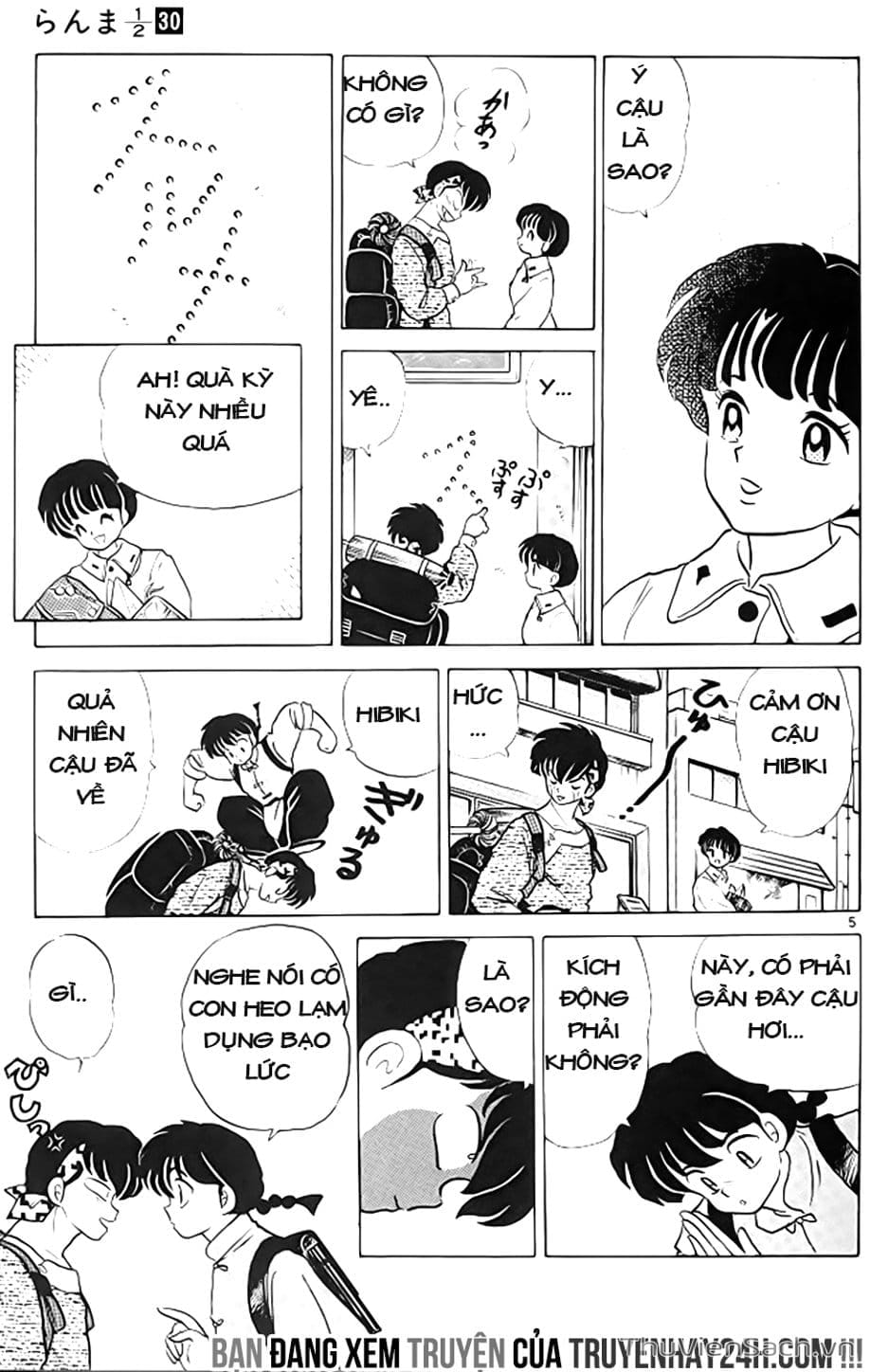 Truyện Tranh Một Nửa Ranma trang 4