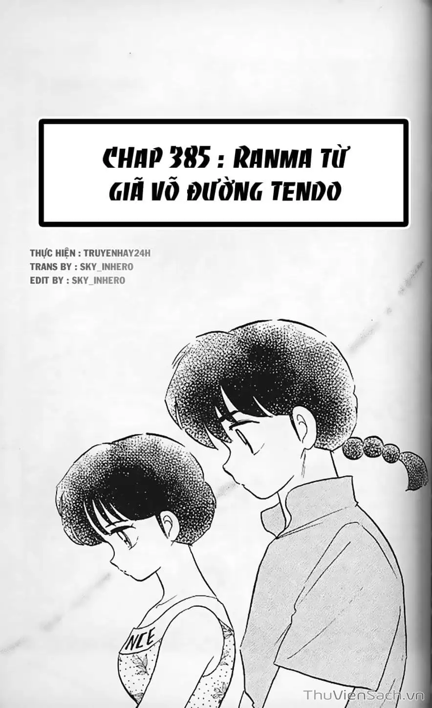 Truyện Tranh Một Nửa Ranma trang 4