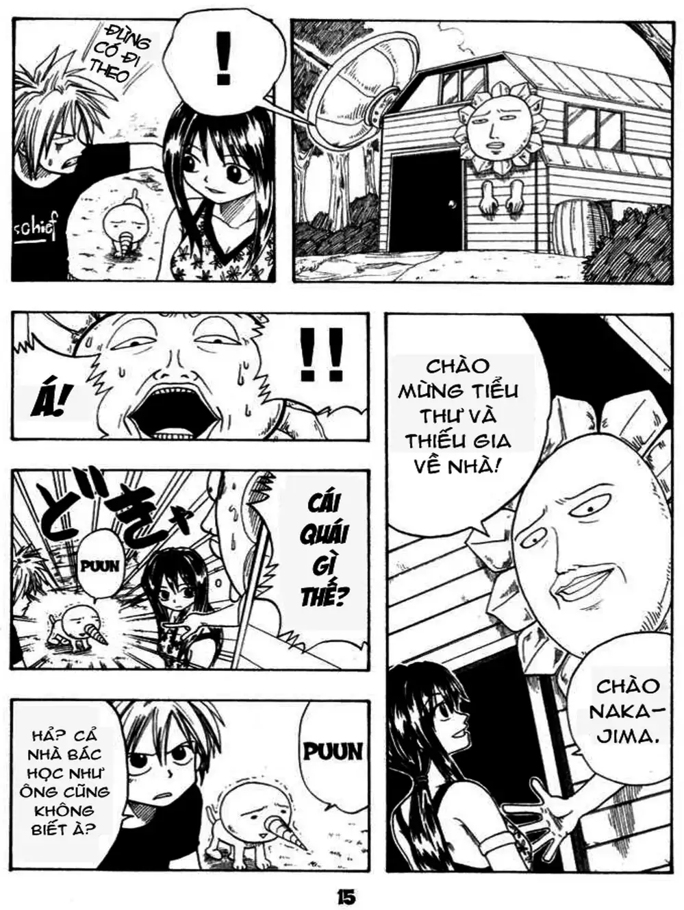 Truyện Tranh Thánh Thạch Rave - Rave Master trang 8