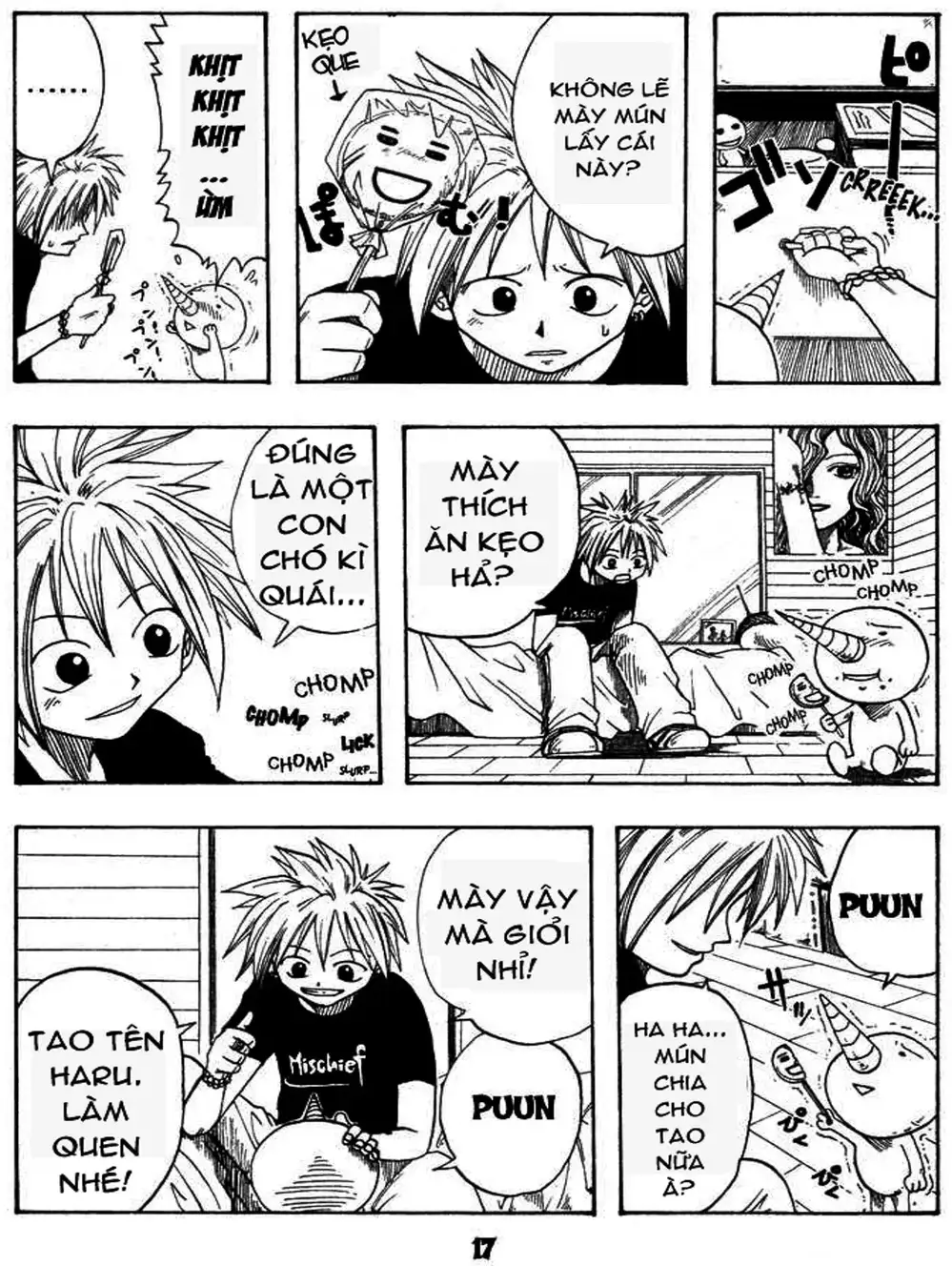 Truyện Tranh Thánh Thạch Rave - Rave Master trang 8