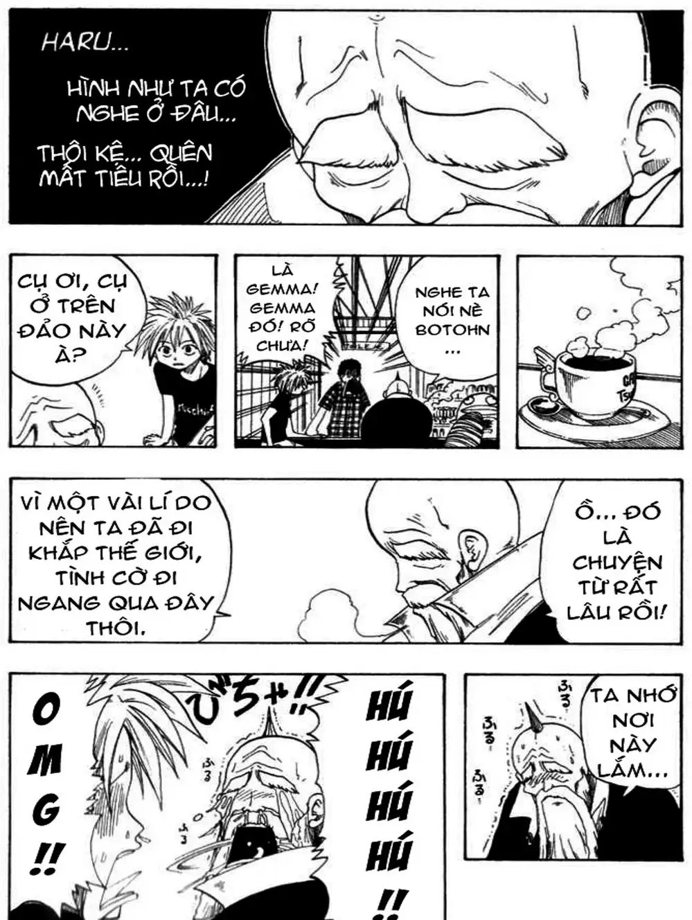 Truyện Tranh Thánh Thạch Rave - Rave Master trang 8