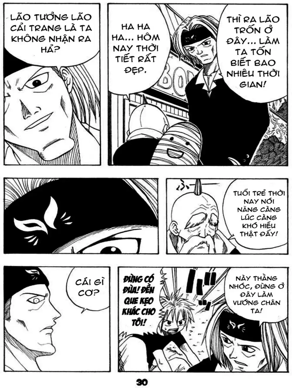 Truyện Tranh Thánh Thạch Rave - Rave Master trang 8