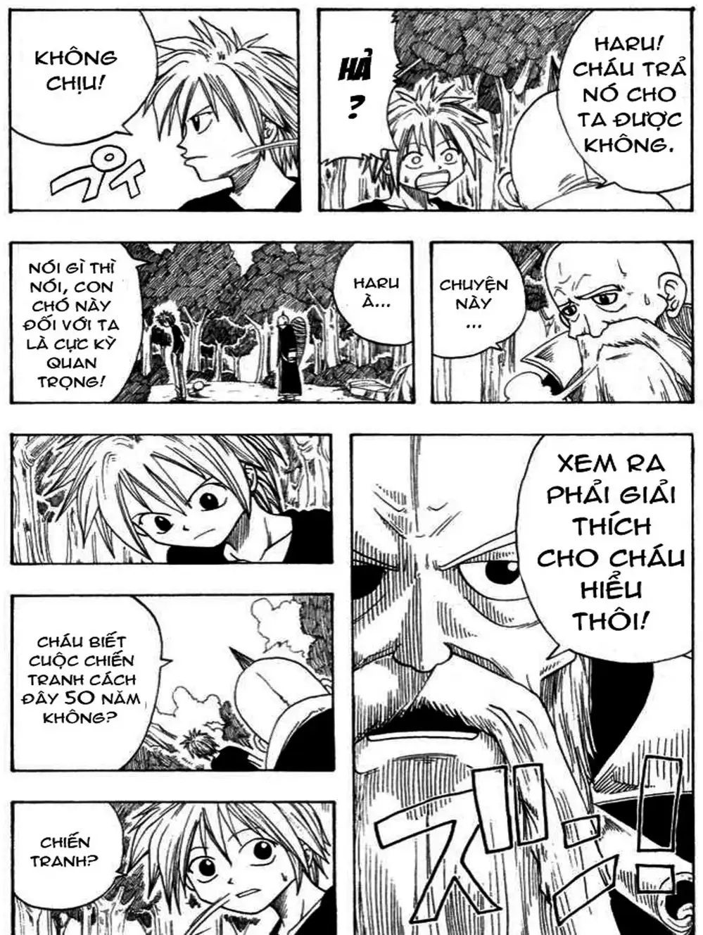 Truyện Tranh Thánh Thạch Rave - Rave Master trang 8