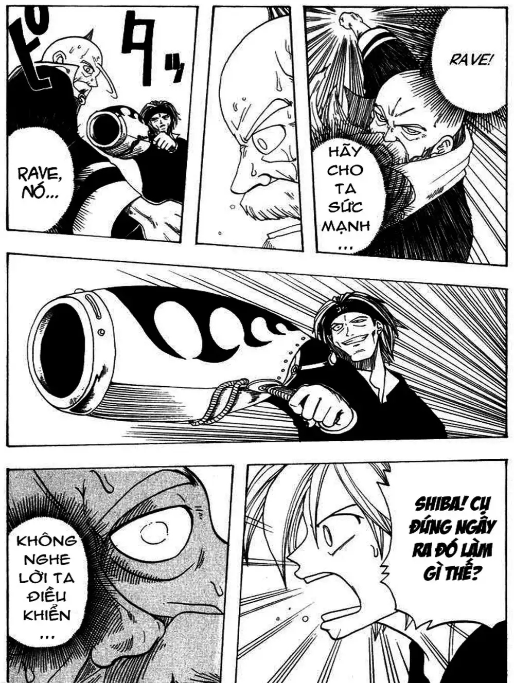 Truyện Tranh Thánh Thạch Rave - Rave Master trang 8