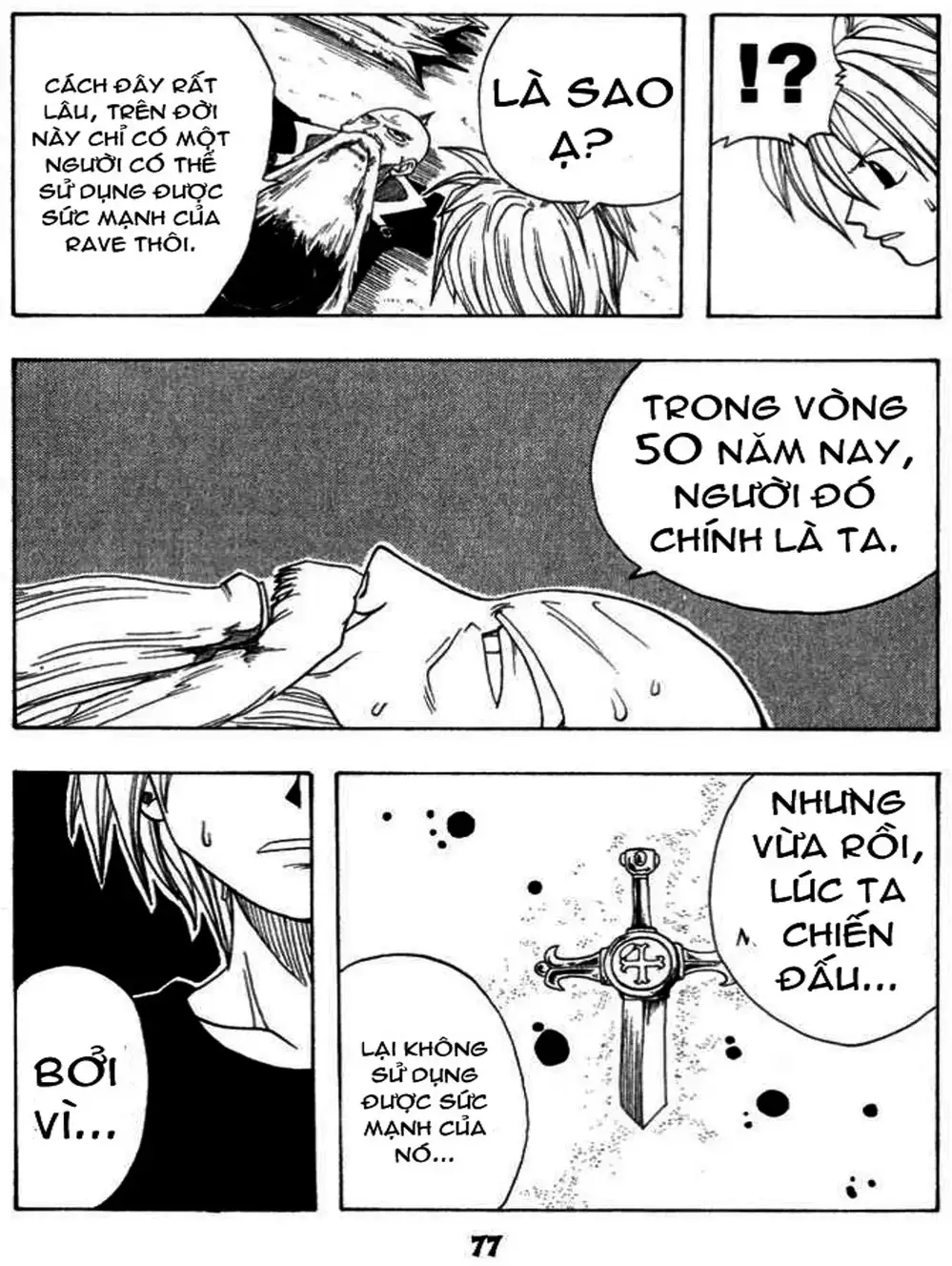Truyện Tranh Thánh Thạch Rave - Rave Master trang 8