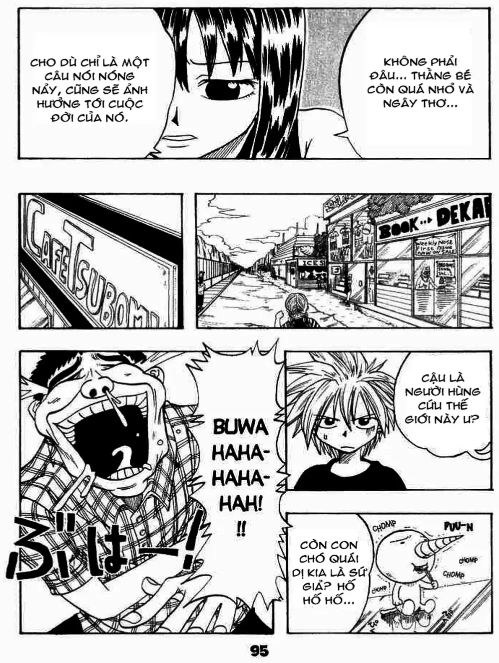 Truyện Tranh Thánh Thạch Rave - Rave Master trang 8