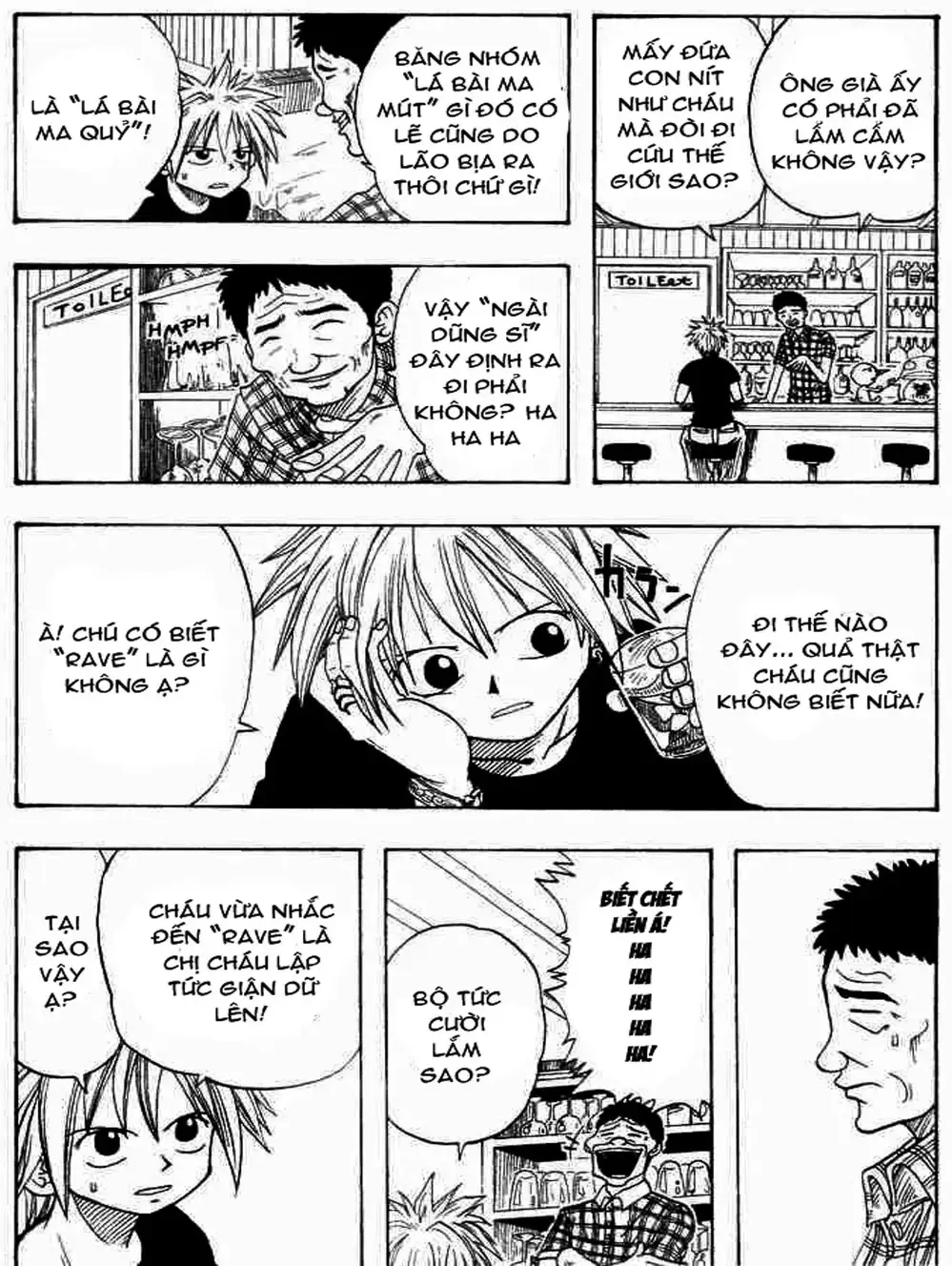 Truyện Tranh Thánh Thạch Rave - Rave Master trang 8