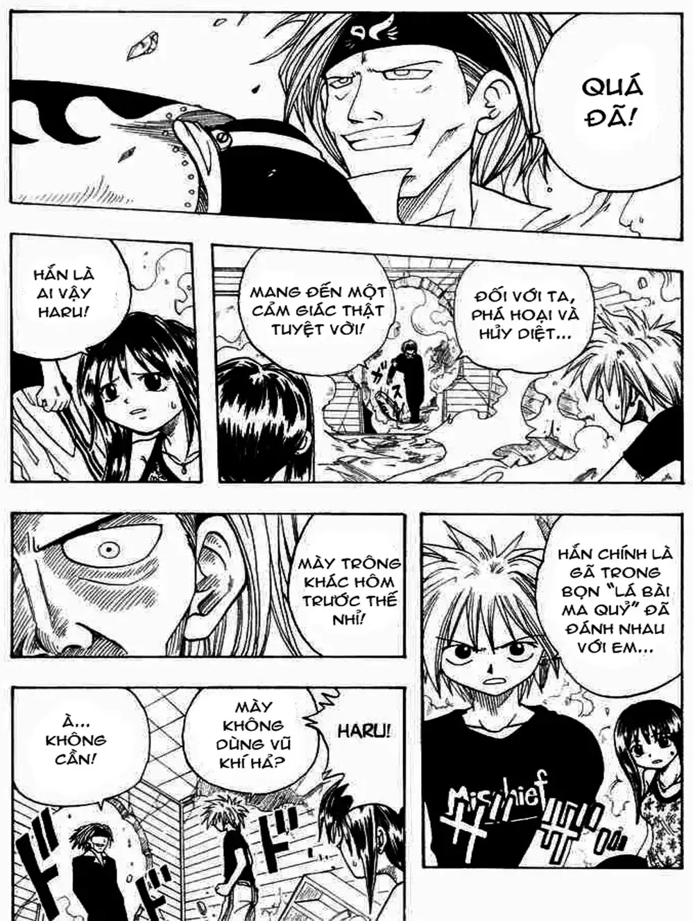 Truyện Tranh Thánh Thạch Rave - Rave Master trang 8