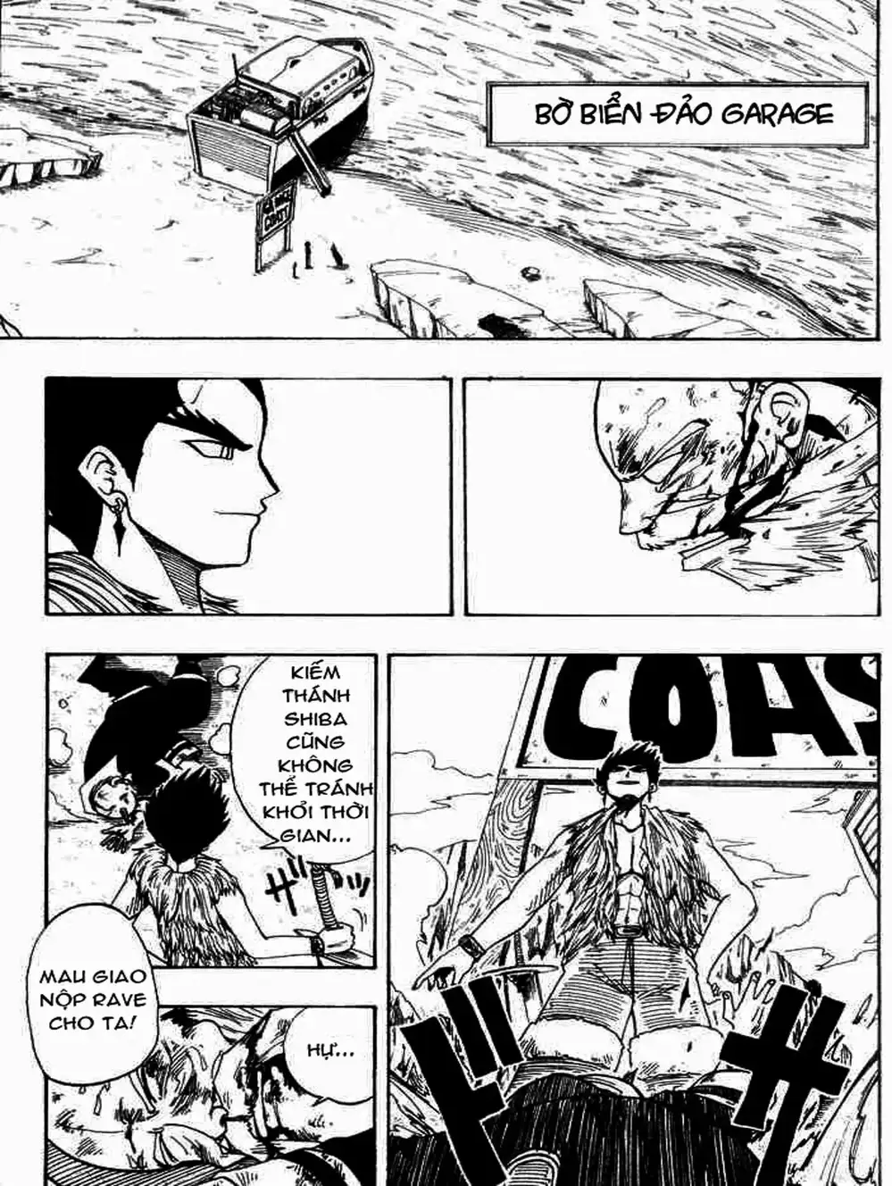 Truyện Tranh Thánh Thạch Rave - Rave Master trang 8