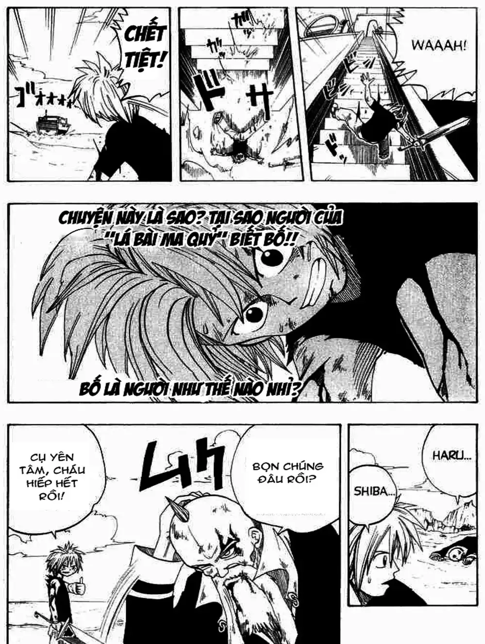 Truyện Tranh Thánh Thạch Rave - Rave Master trang 8