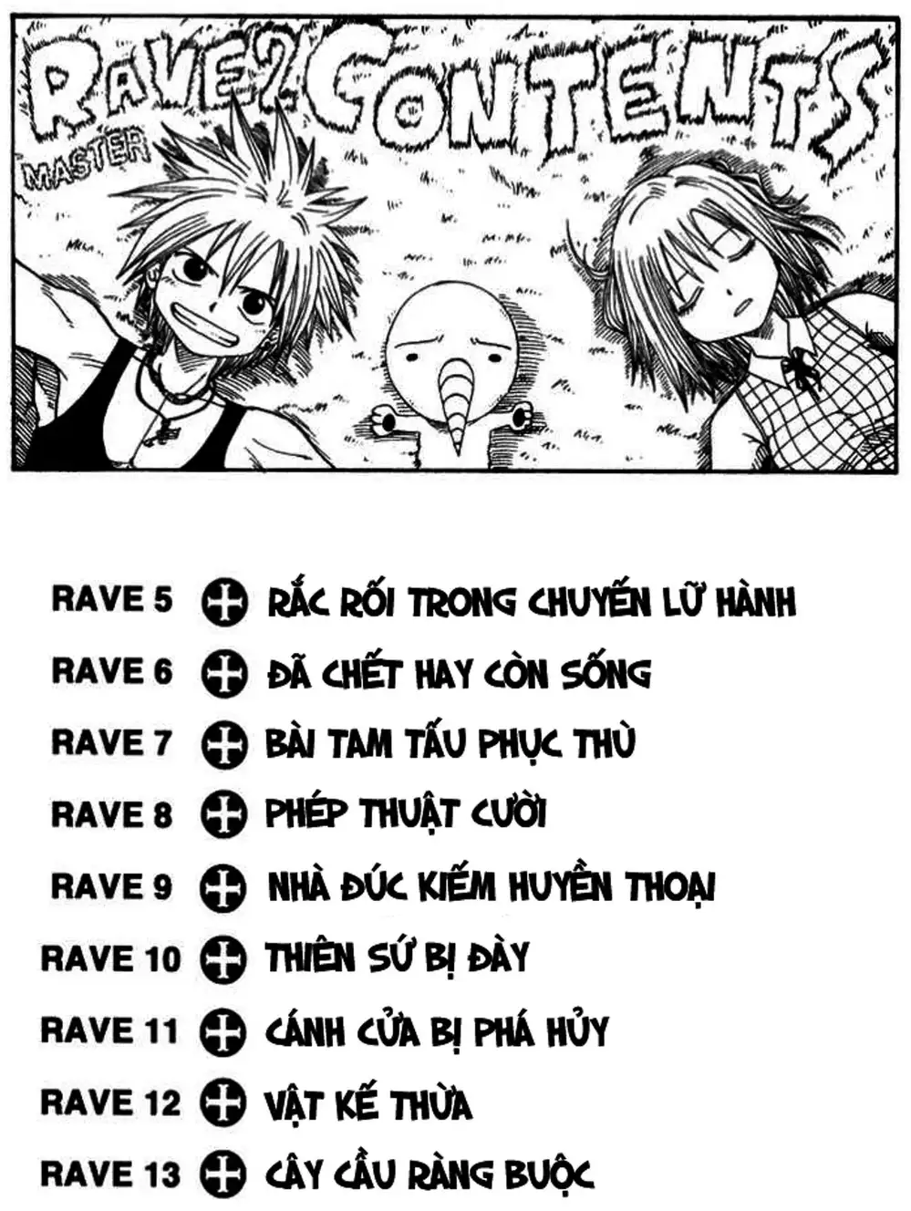 Truyện Tranh Thánh Thạch Rave - Rave Master trang 8