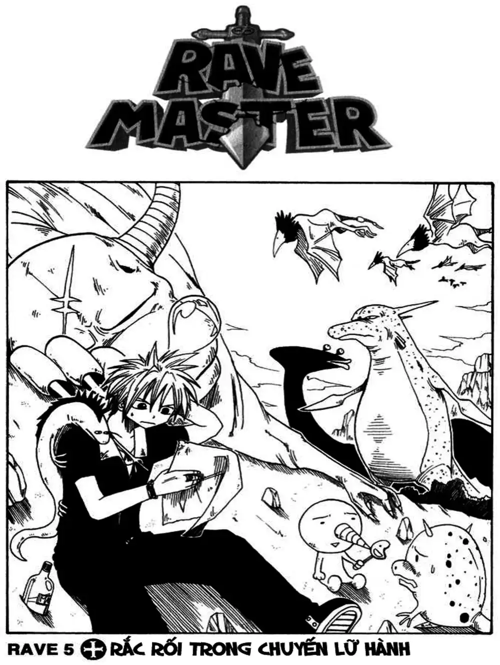 Truyện Tranh Thánh Thạch Rave - Rave Master trang 8