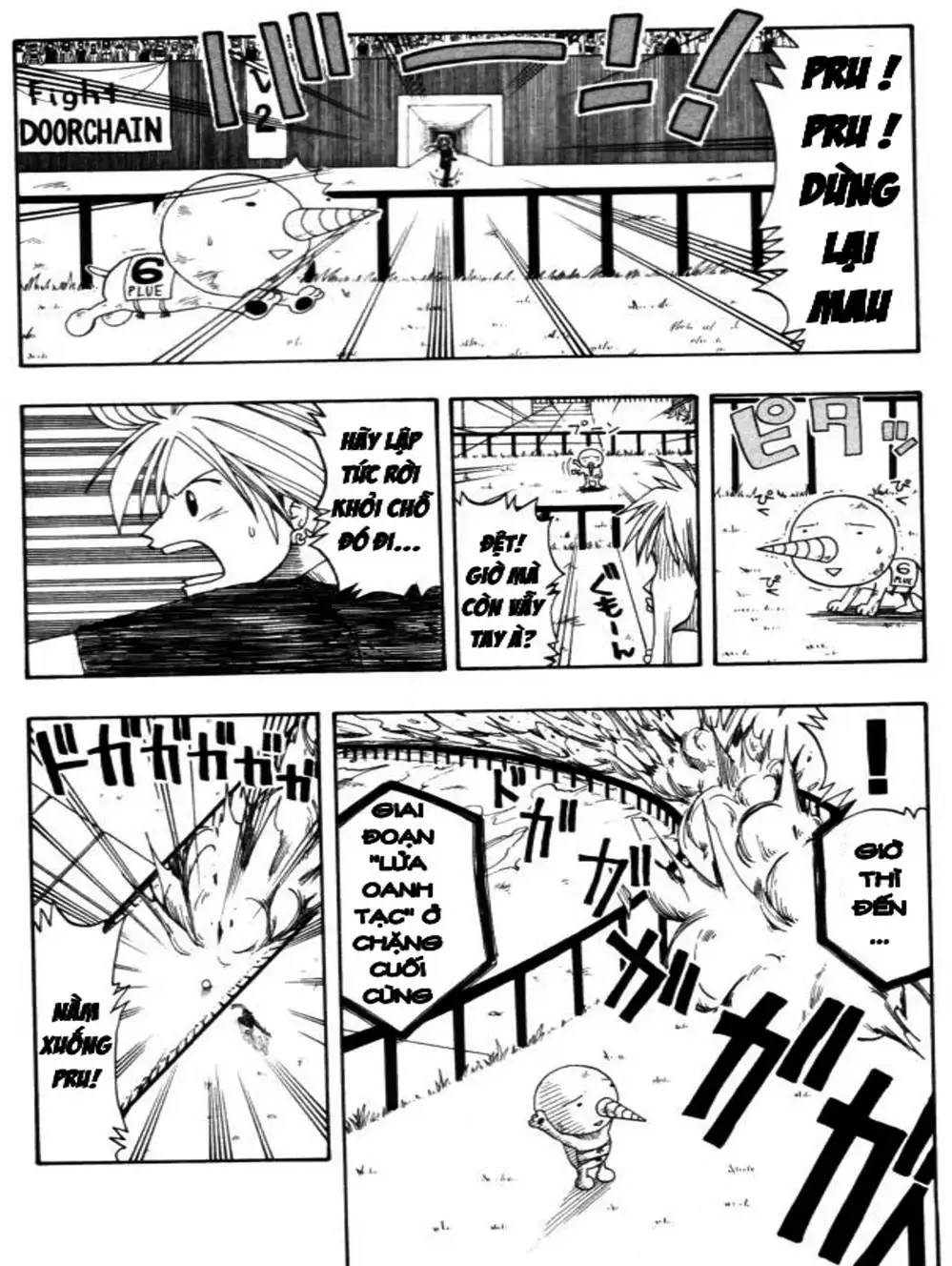 Truyện Tranh Thánh Thạch Rave - Rave Master trang 8