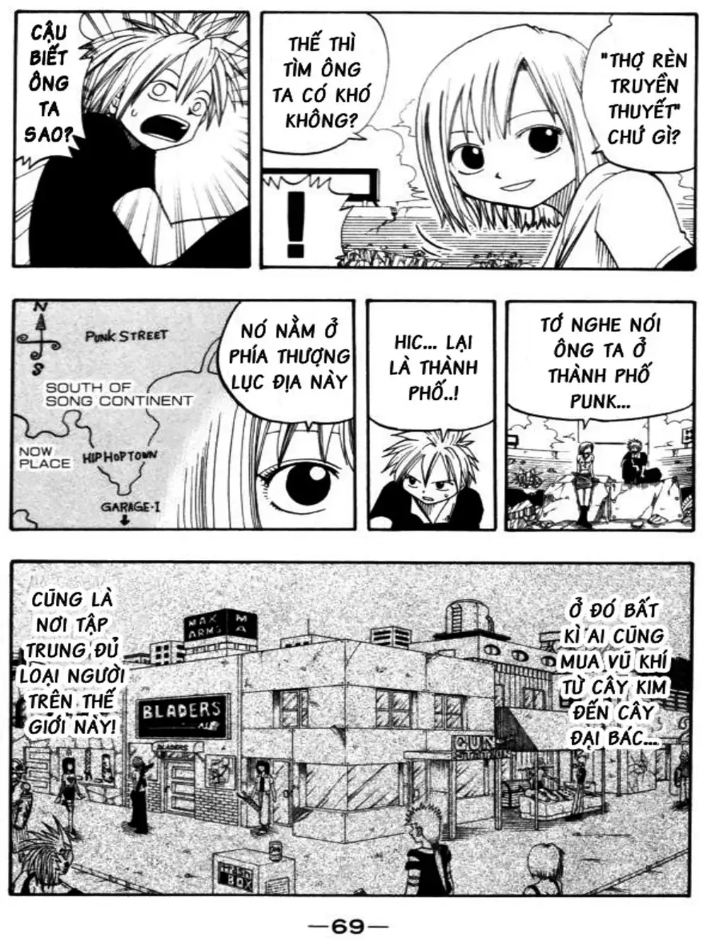 Truyện Tranh Thánh Thạch Rave - Rave Master trang 8