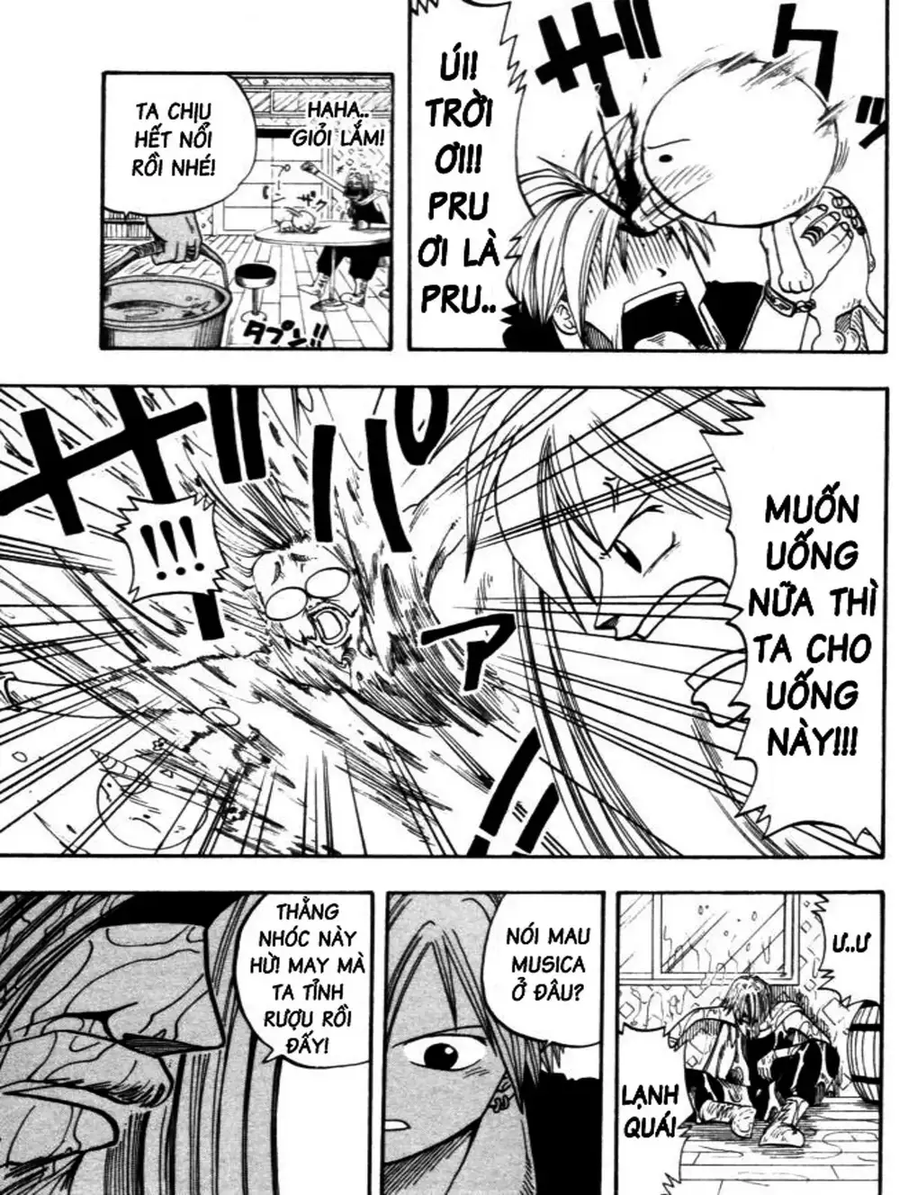 Truyện Tranh Thánh Thạch Rave - Rave Master trang 8