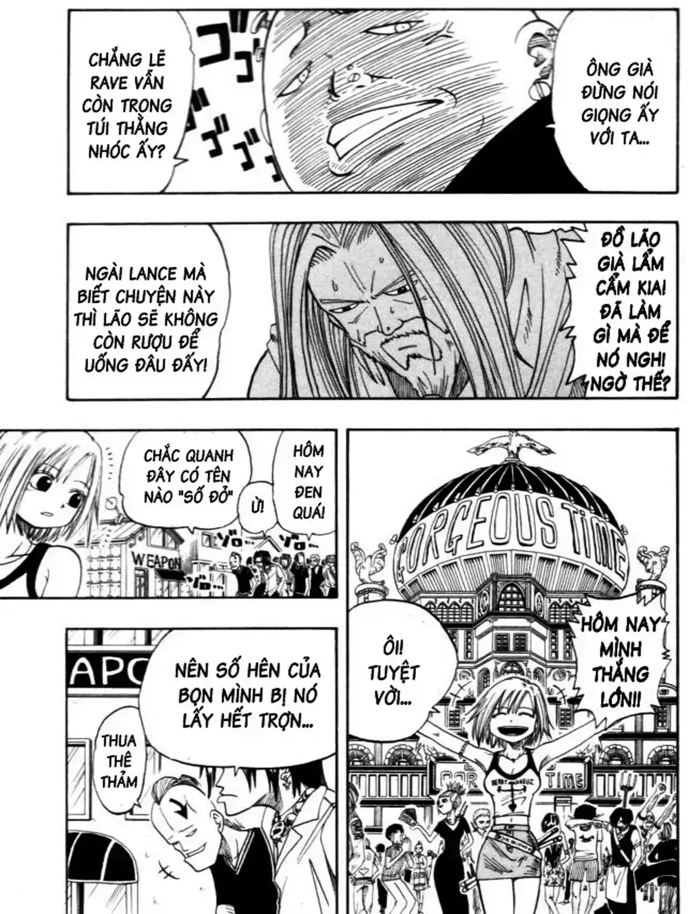 Truyện Tranh Thánh Thạch Rave - Rave Master trang 8