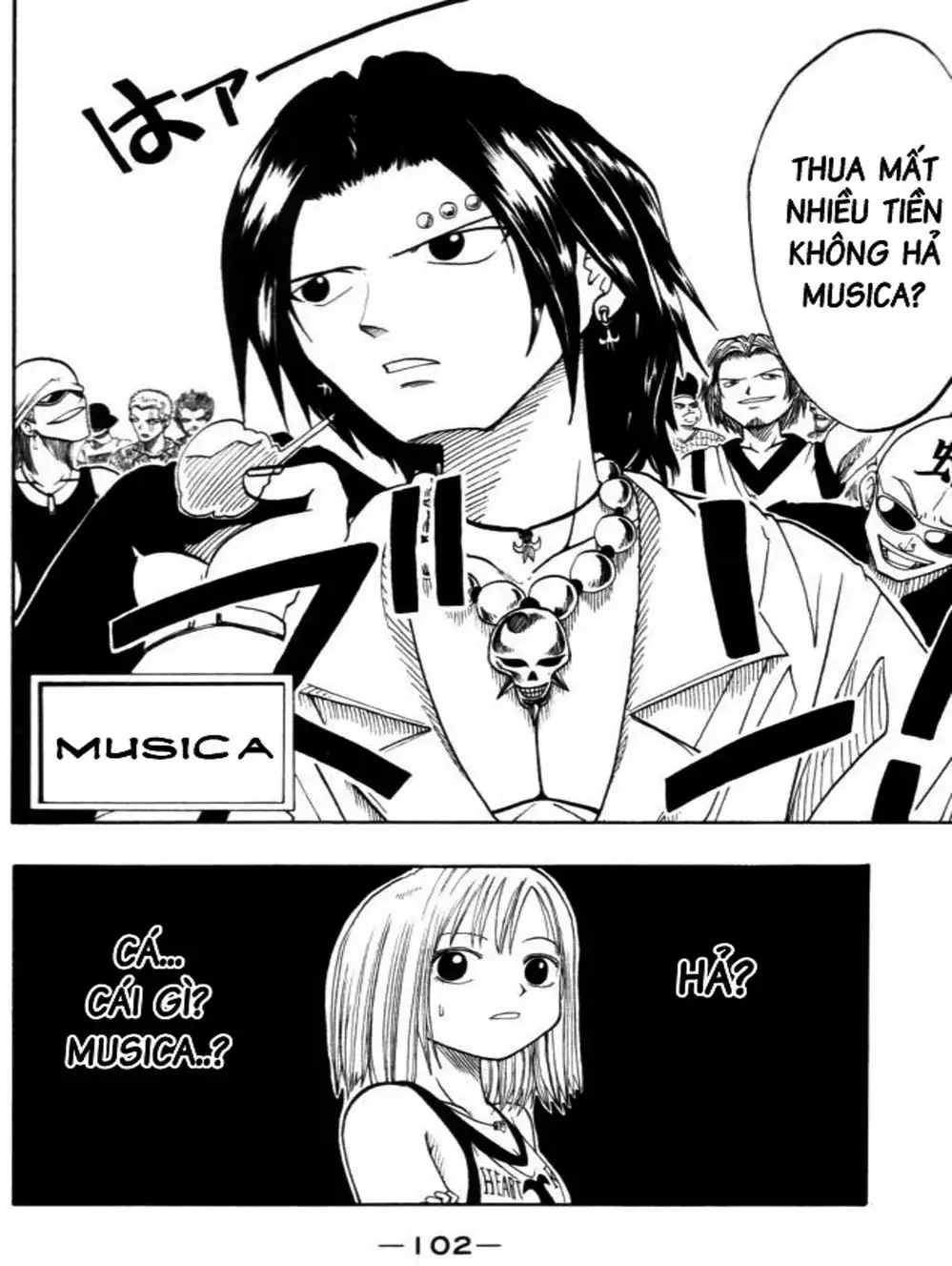 Truyện Tranh Thánh Thạch Rave - Rave Master trang 8