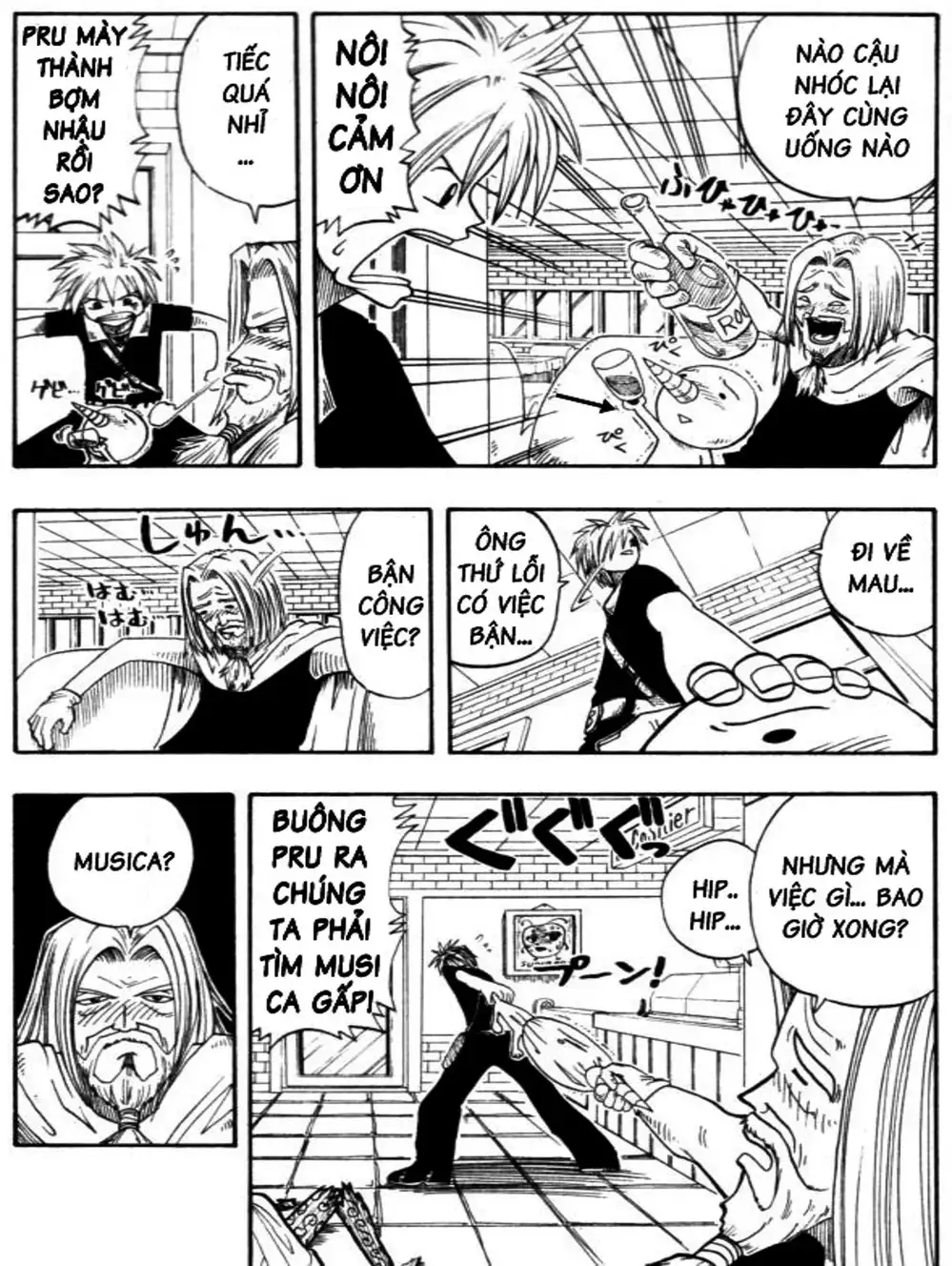 Truyện Tranh Thánh Thạch Rave - Rave Master trang 8