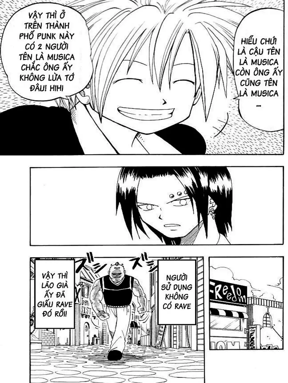 Truyện Tranh Thánh Thạch Rave - Rave Master trang 8