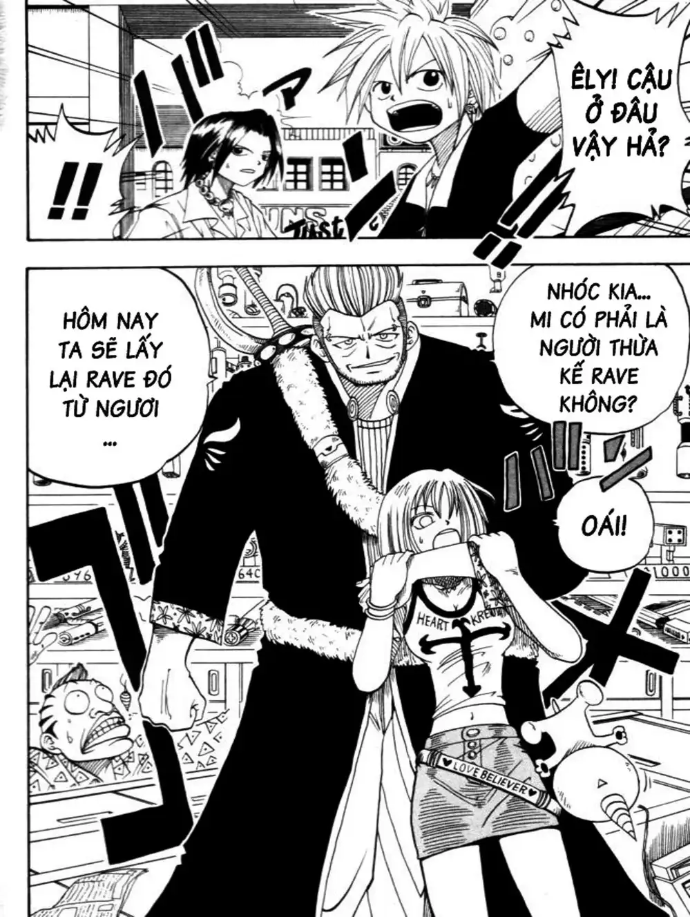 Truyện Tranh Thánh Thạch Rave - Rave Master trang 8