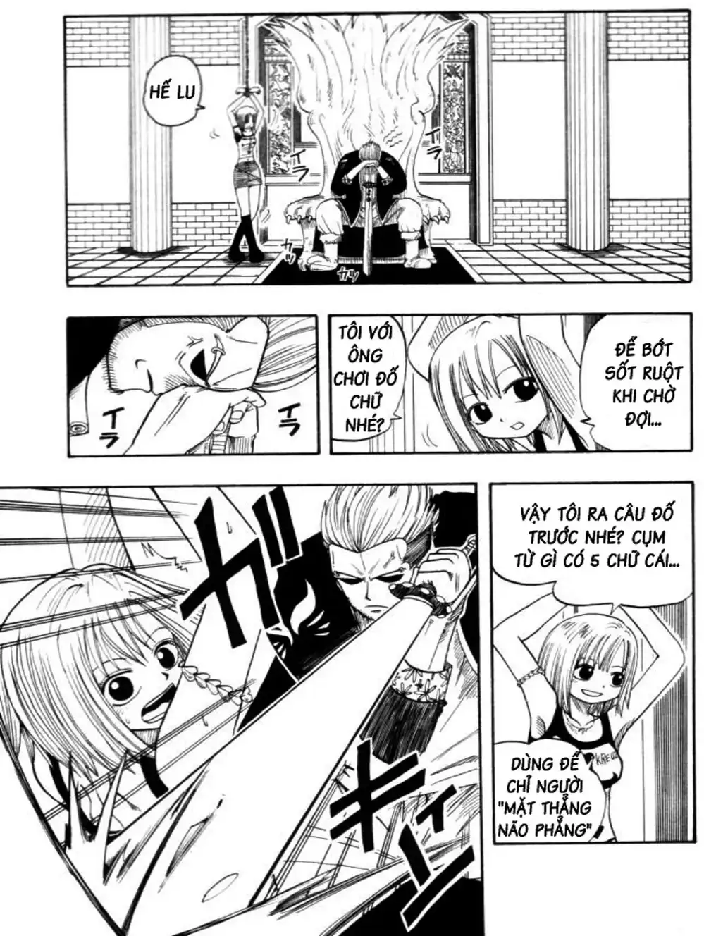 Truyện Tranh Thánh Thạch Rave - Rave Master trang 8