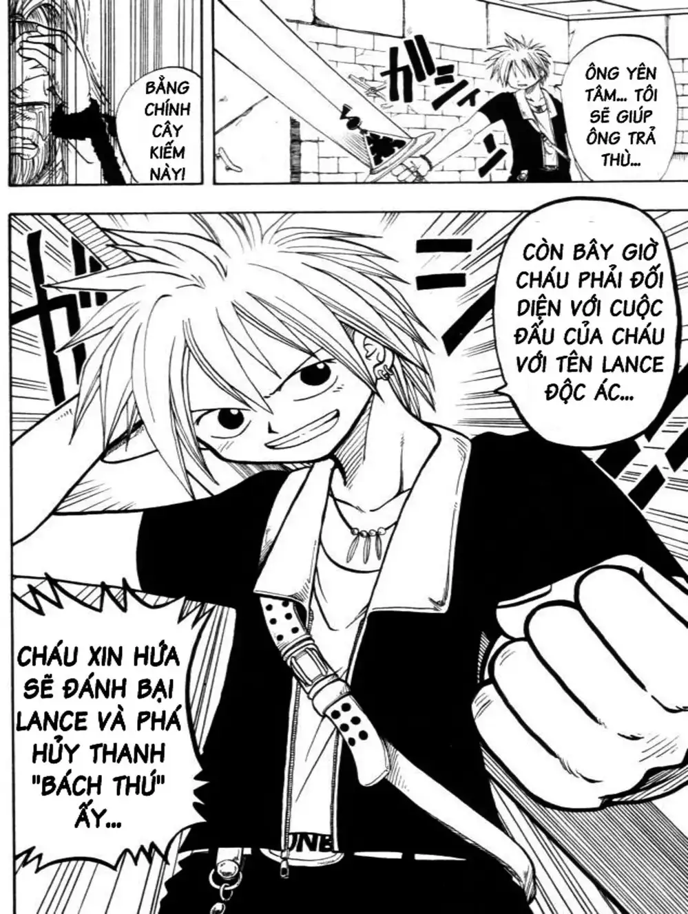 Truyện Tranh Thánh Thạch Rave - Rave Master trang 8