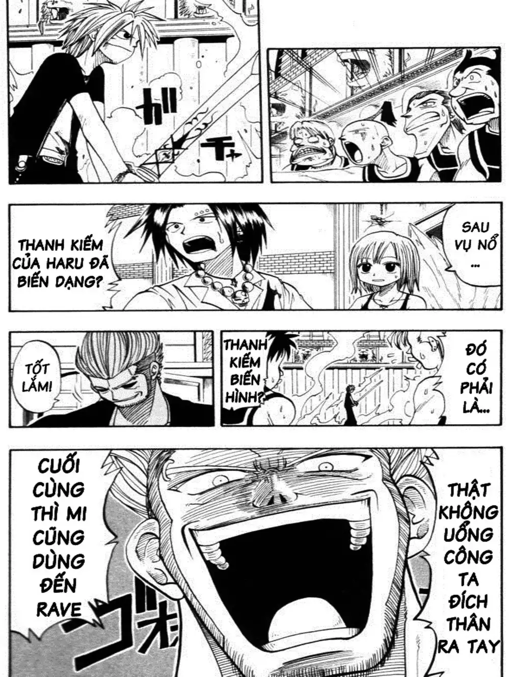 Truyện Tranh Thánh Thạch Rave - Rave Master trang 8