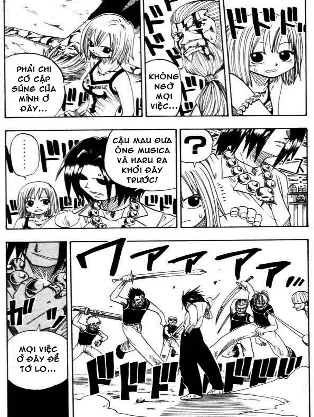 Truyện Tranh Thánh Thạch Rave - Rave Master trang 8