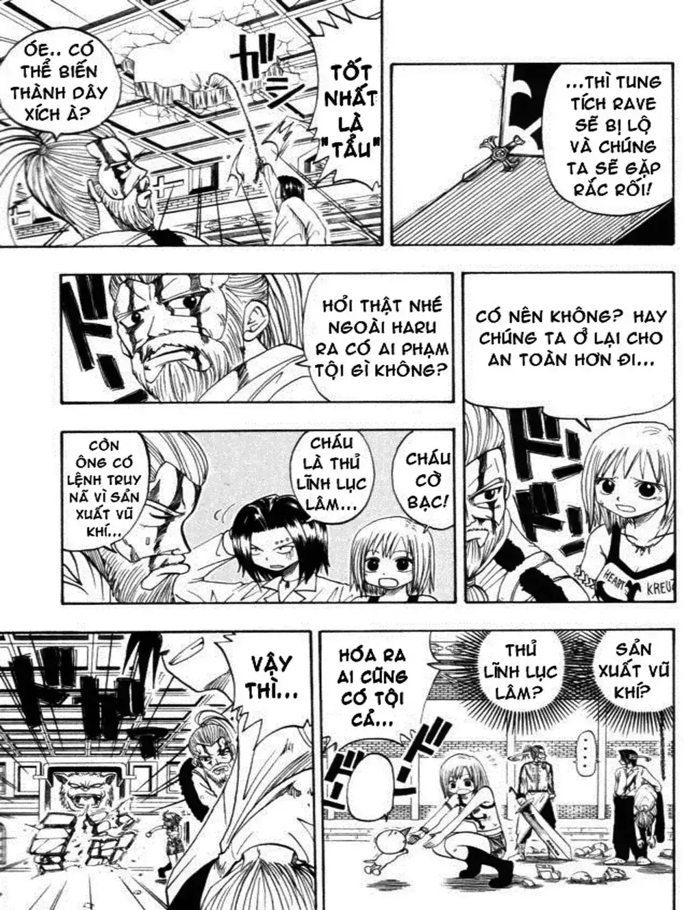 Truyện Tranh Thánh Thạch Rave - Rave Master trang 8